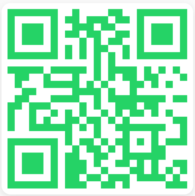 WhatsApp Support QR Code